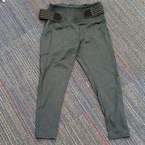 Tommie Copper Womens Medium Pro-Grade Lower Back Support Leggings Adj. Straps